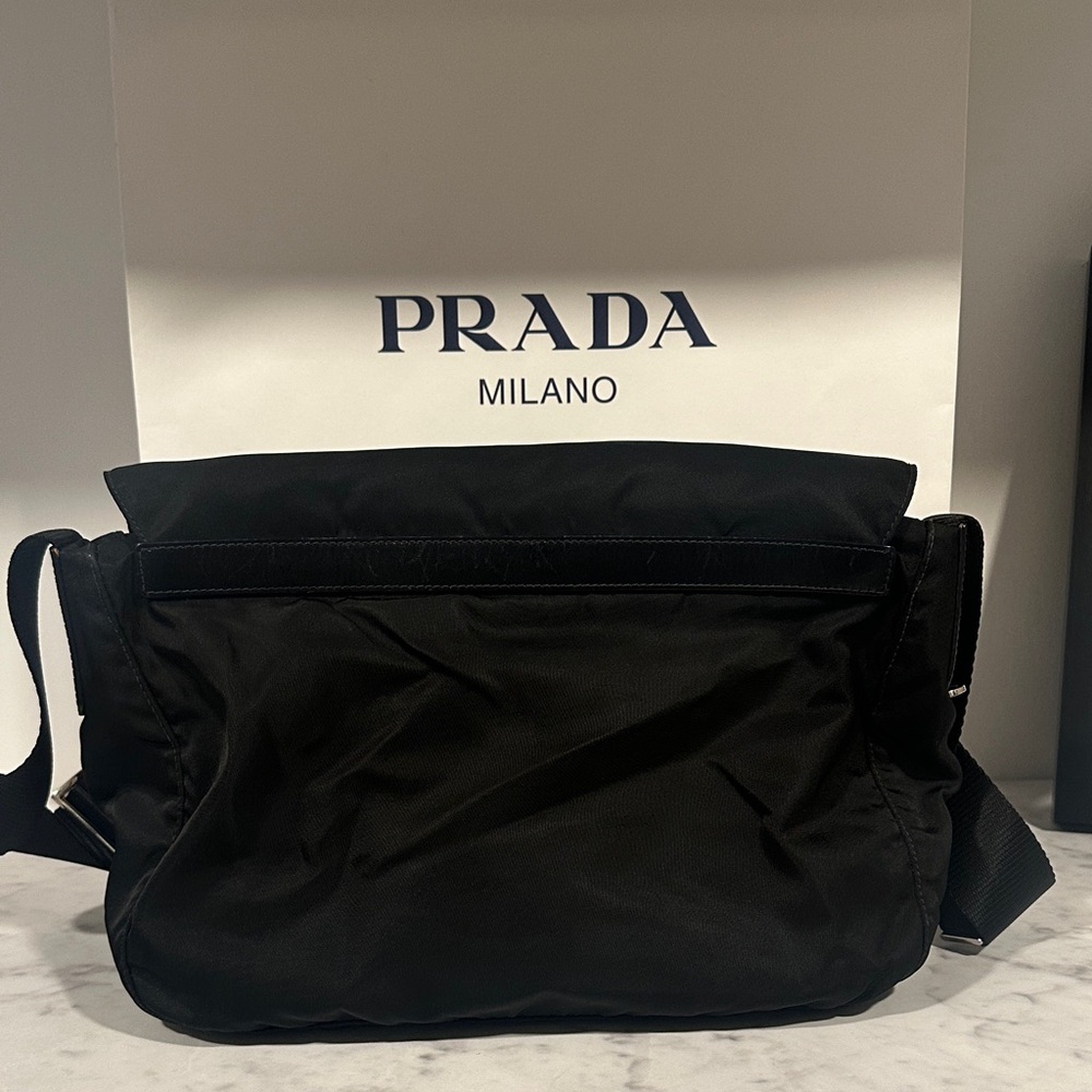 Prada Black Messenger Bag - Picture 3 of 6